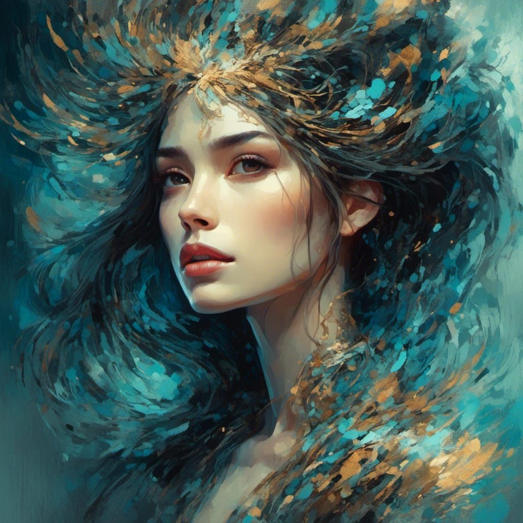 Portrait of a beautiful woman <lora:Epica:1.0> 