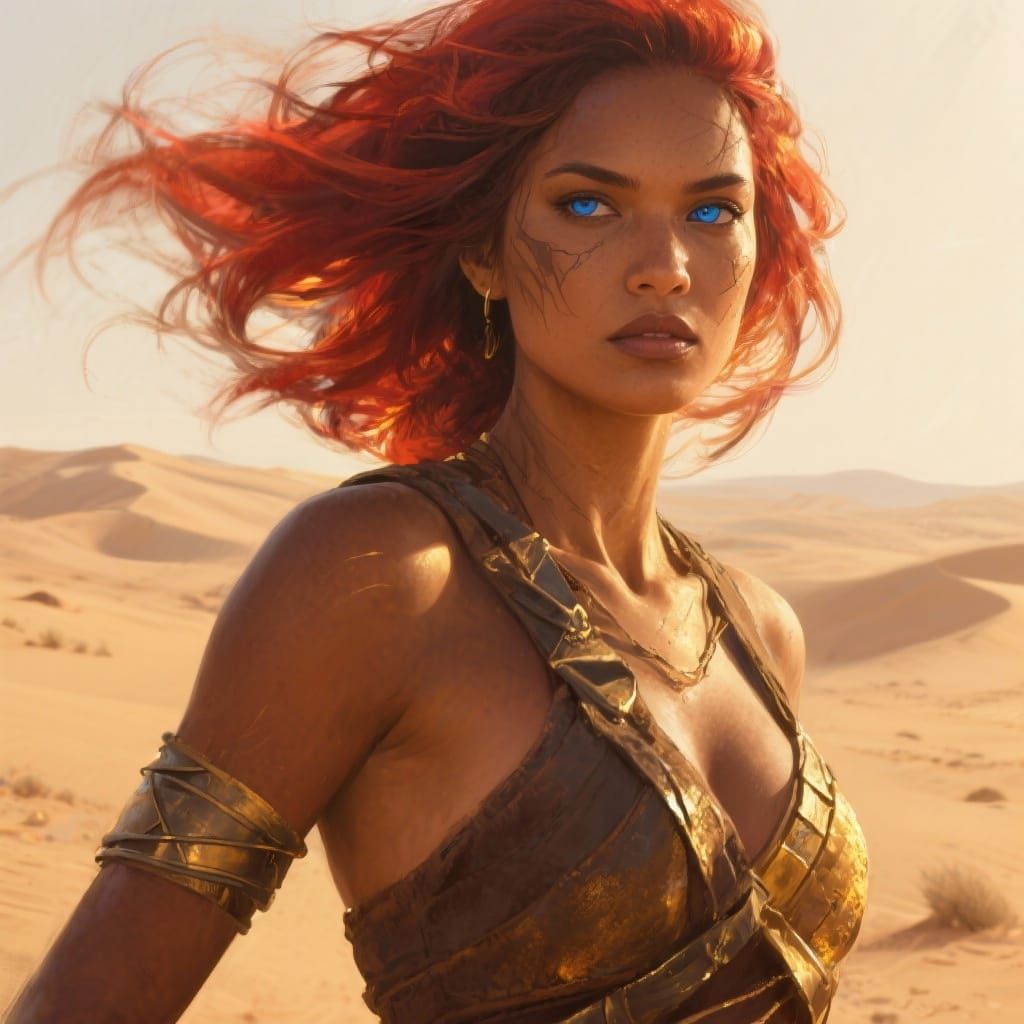 Chani... Fremen woman of the desert. . 