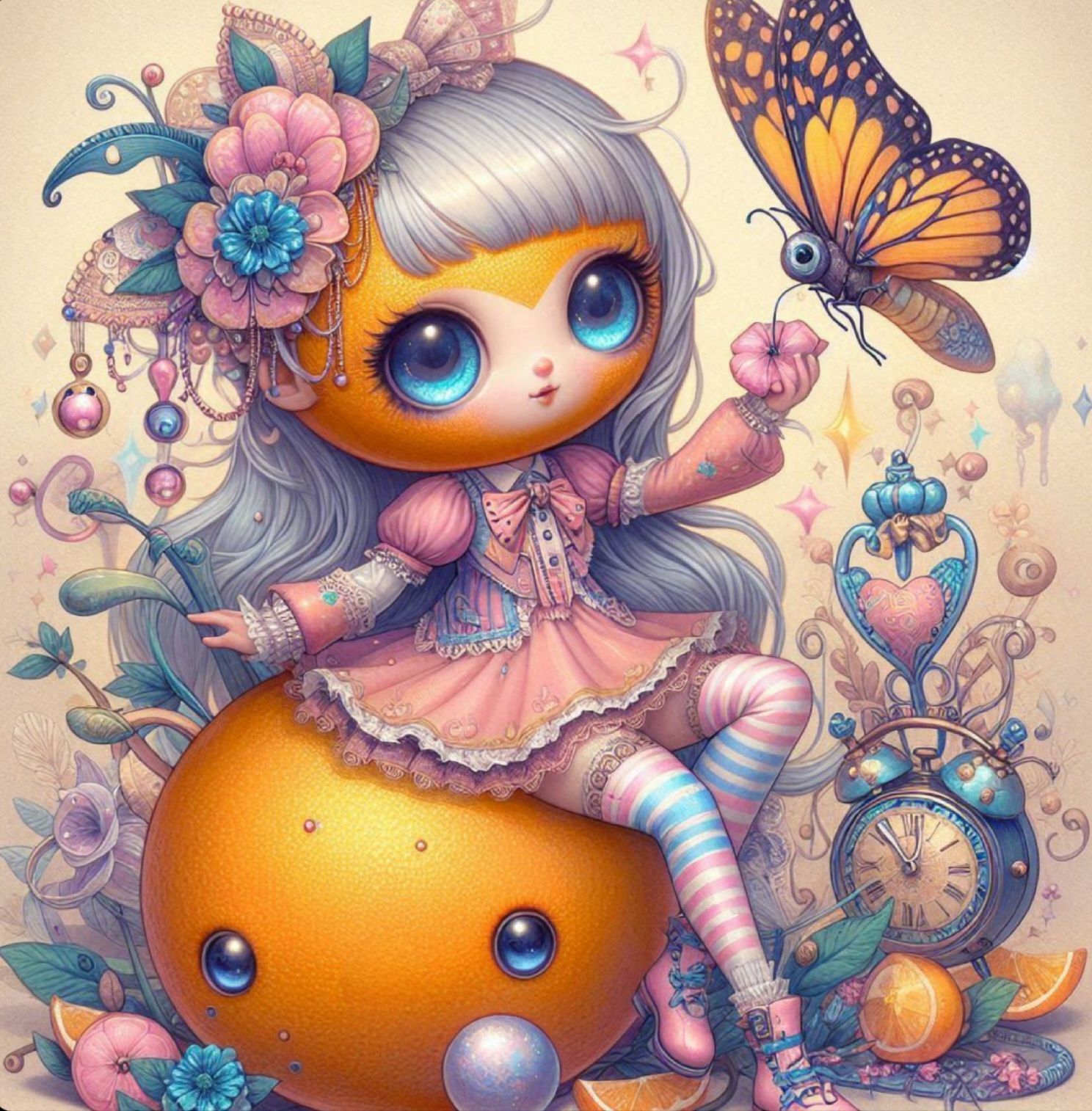 🍊🦋Alice in Orangeland🦋🍊