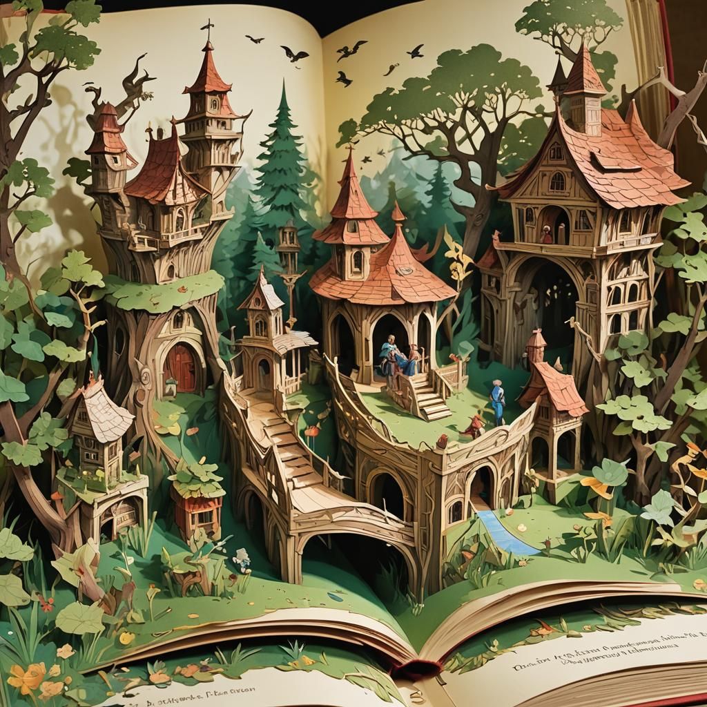 Pop up book of Fable The Lost Chapters  by @Neelix