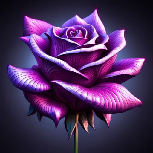 Purple Rose  by @Micheal Bomberger