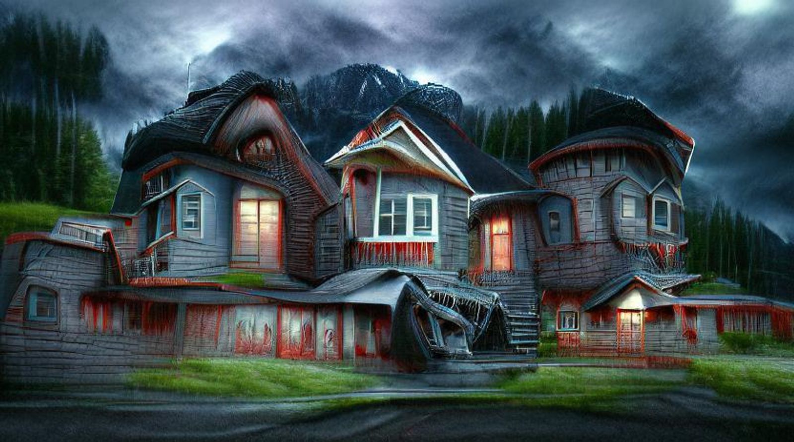 monster house wallpaper