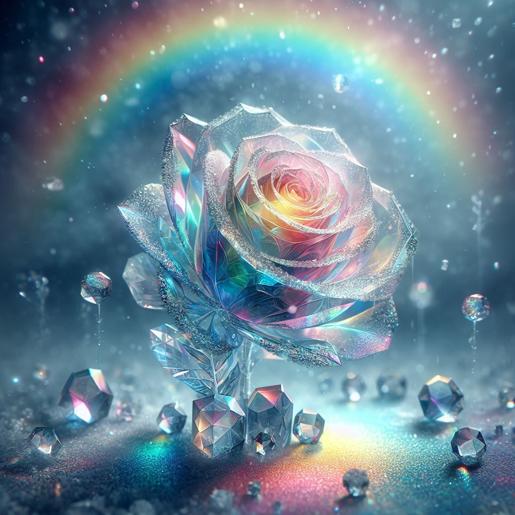 Rainbow Rose