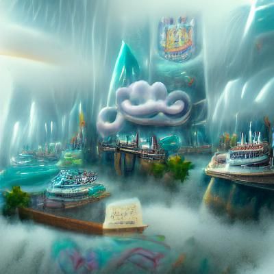 Fantasy Waterfall