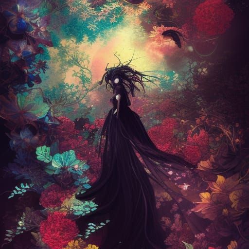 Black Goddess - AI Generated Artwork - NightCafe Creator