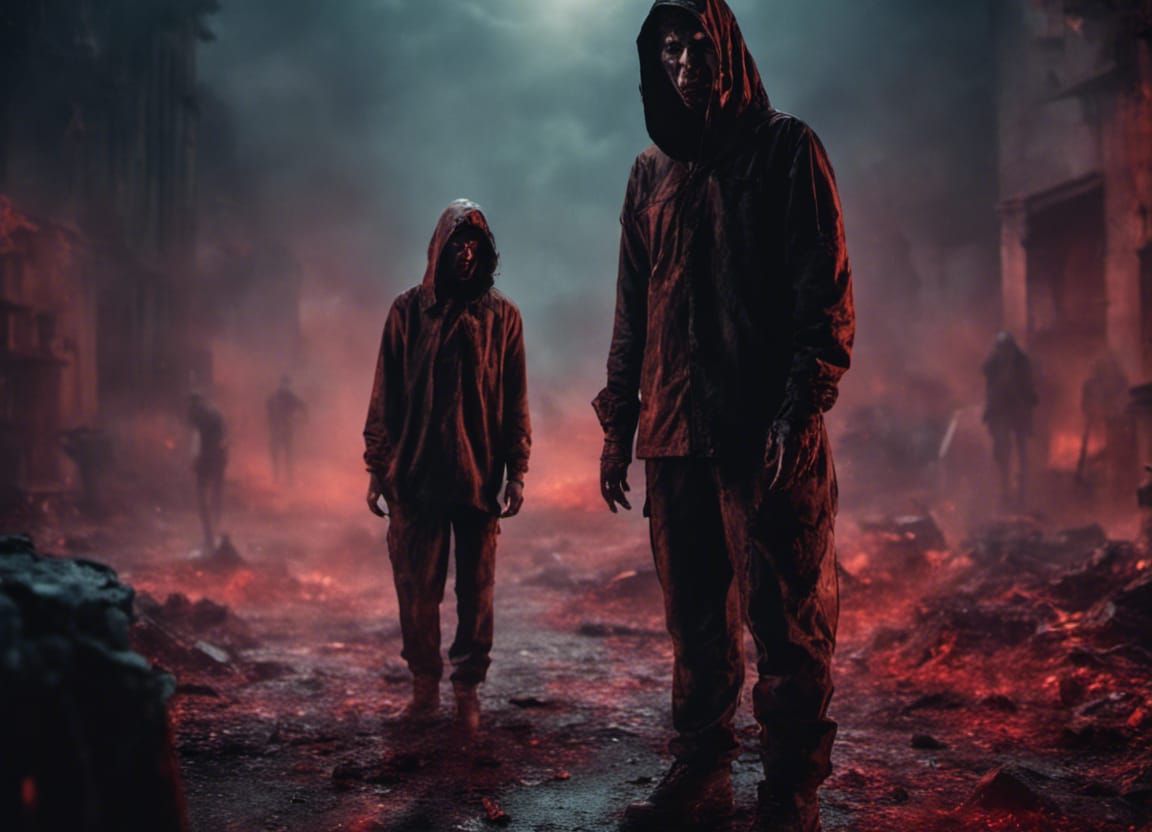 Zombies in hoodies