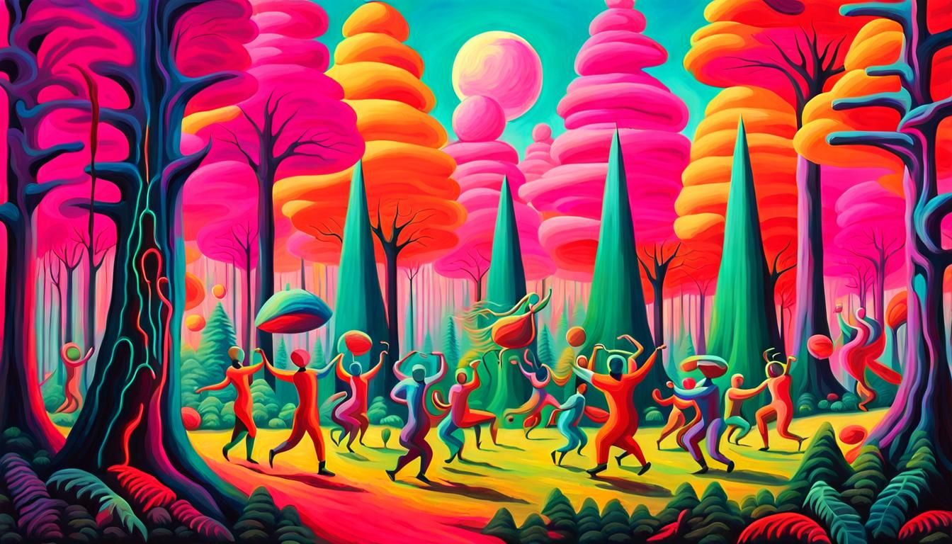 Exquisite Scene of Fabulous Frolicking #3