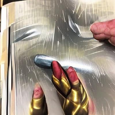 Gray Steelson Turning His Hand Into Steel Marvel Comics