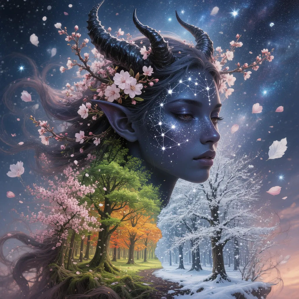 surrealistic portrait