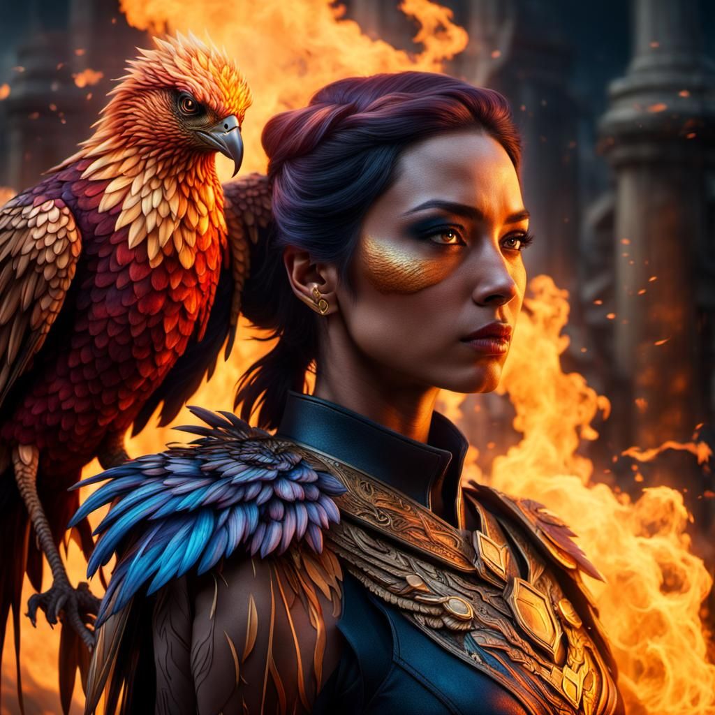 Villains can also have pets. These two like to put things on fire.   by @SalvaMalva