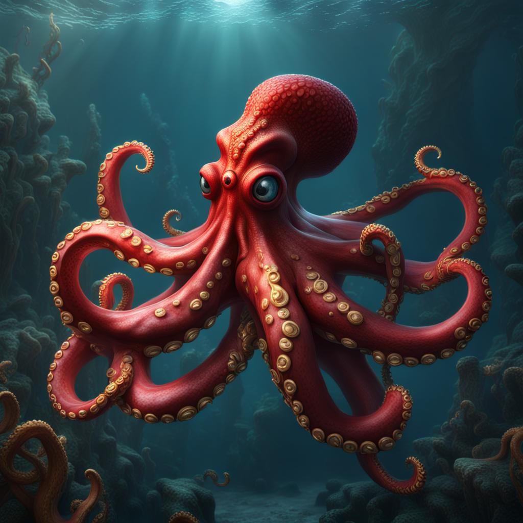 Octopus - AI Generated Artwork - NightCafe Creator