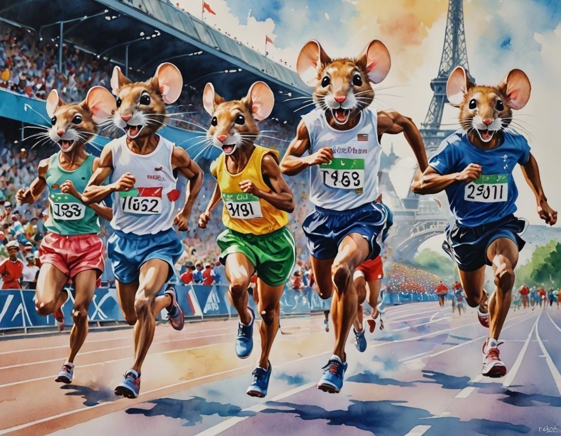 Animal Olympics in Paris