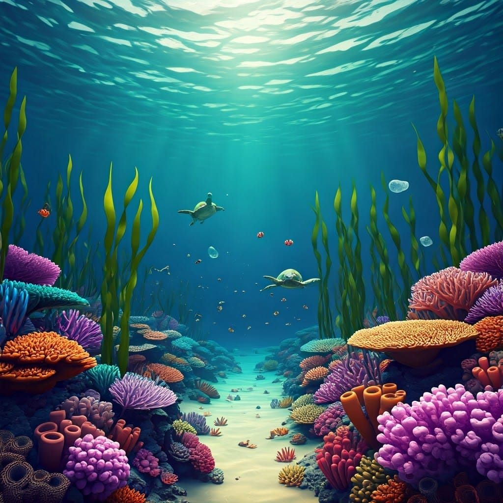 Ocean Pollution: A Vibrant Reef Turns Murky