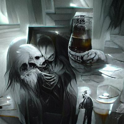 drinking beer with my dead dad
