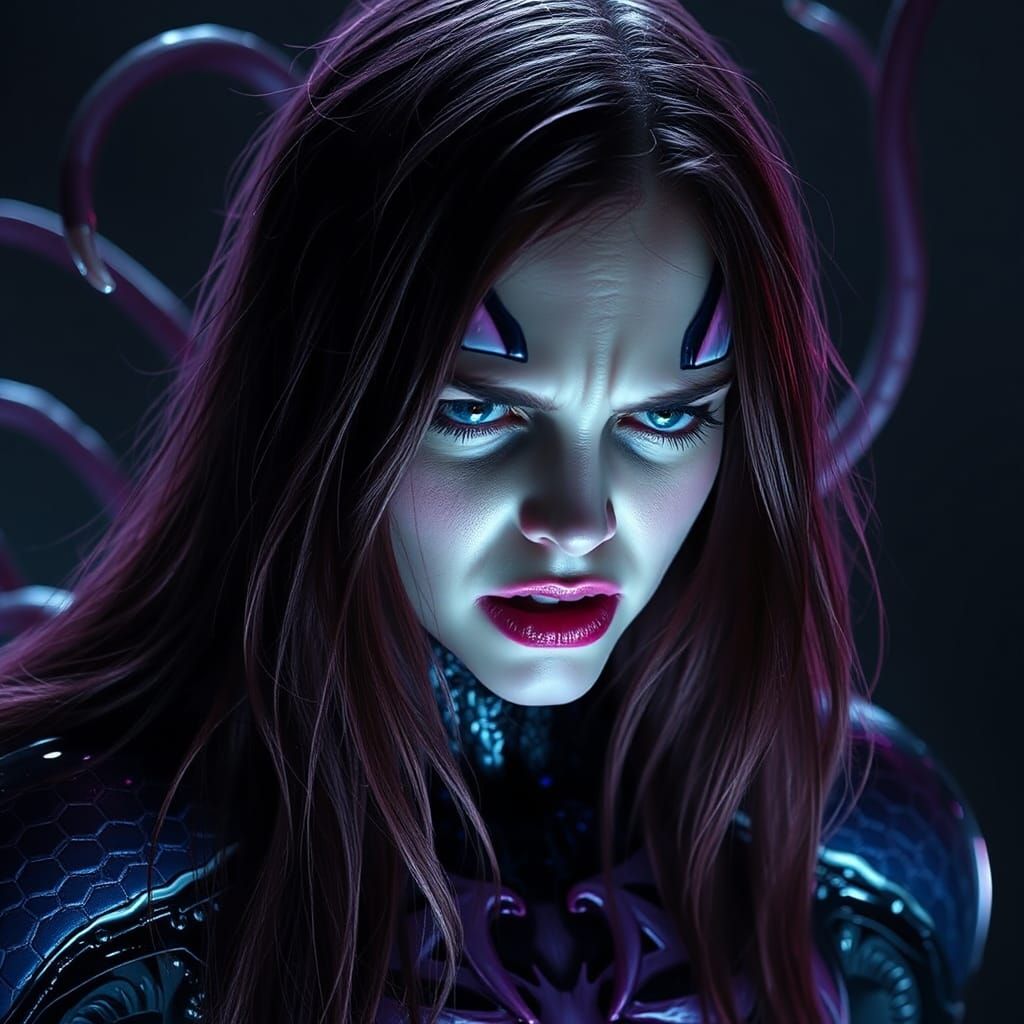 Sony’s 2024 Venom 3 movie purple and pink colored true form ...