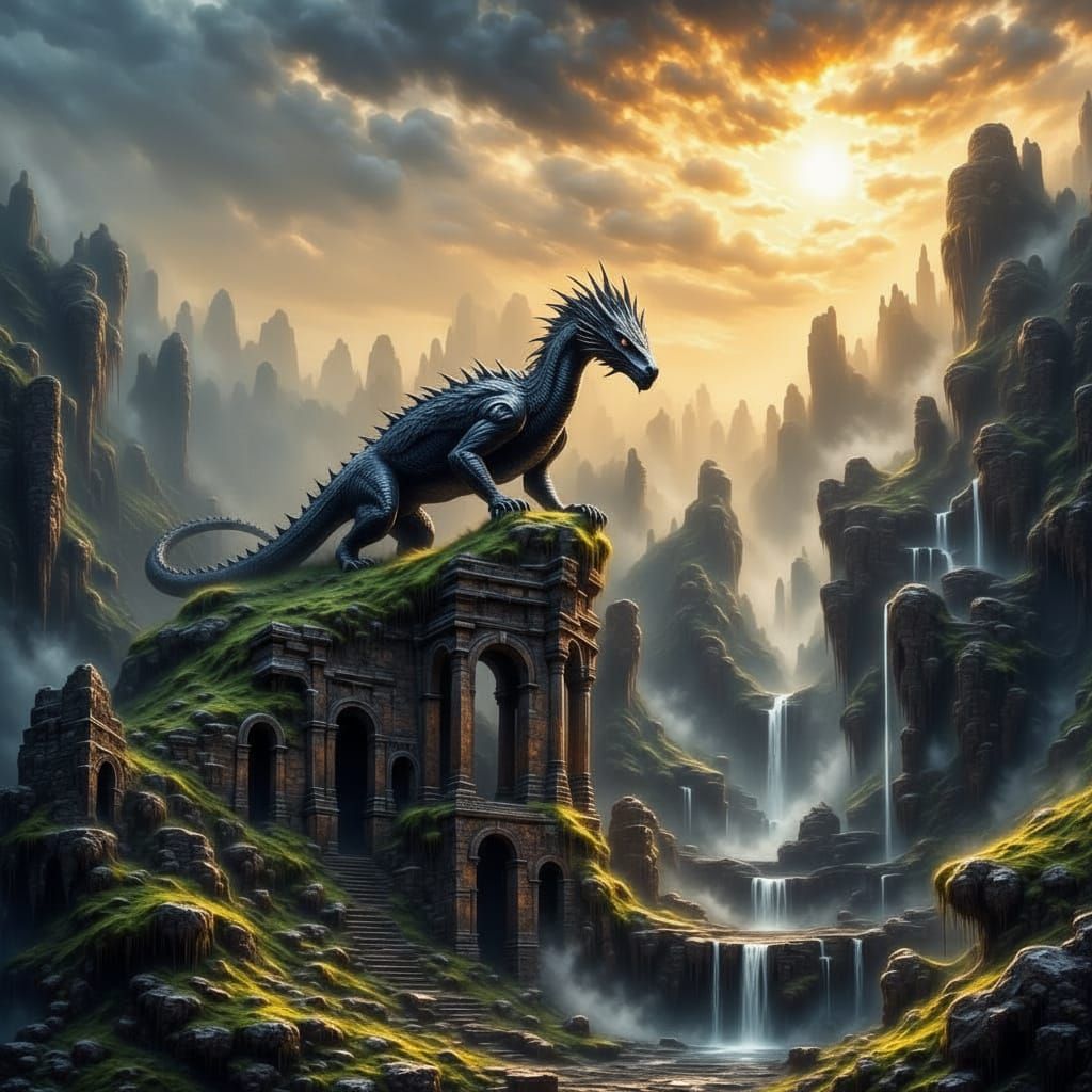 The black dragon valley