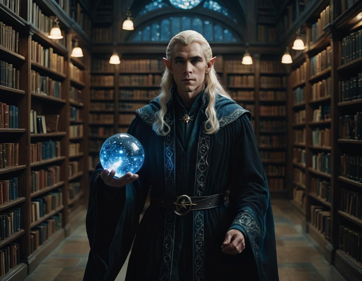 Gilandyr, a Wizard Elf