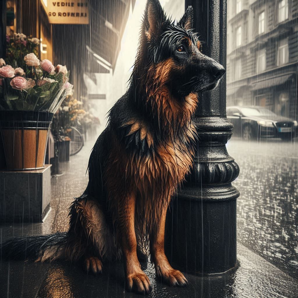 Waiting for his owner  by @Komondor
