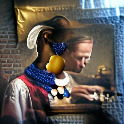 Girl with a Pearl necklace