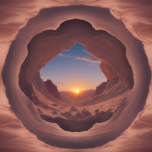 Desert sunrise