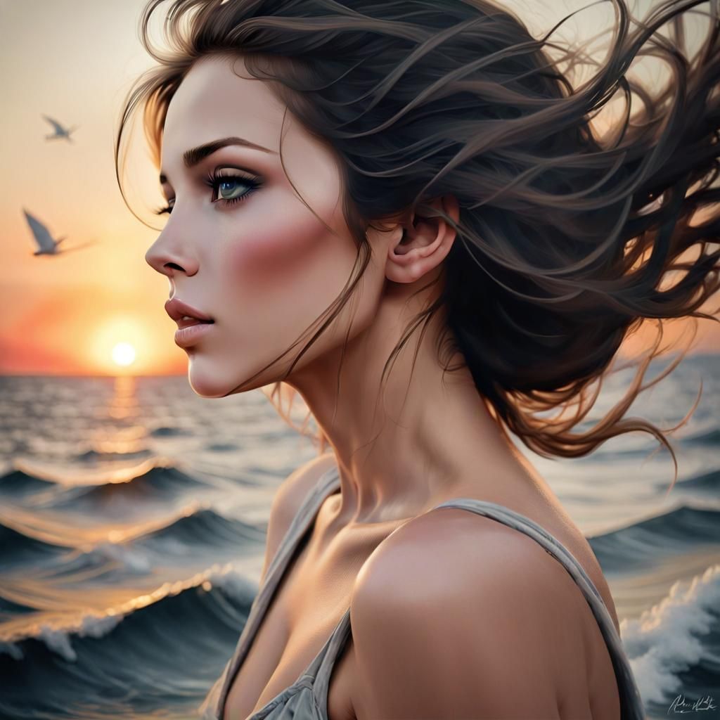 If a picture paints a thousand words Then why can't I paint you? AI