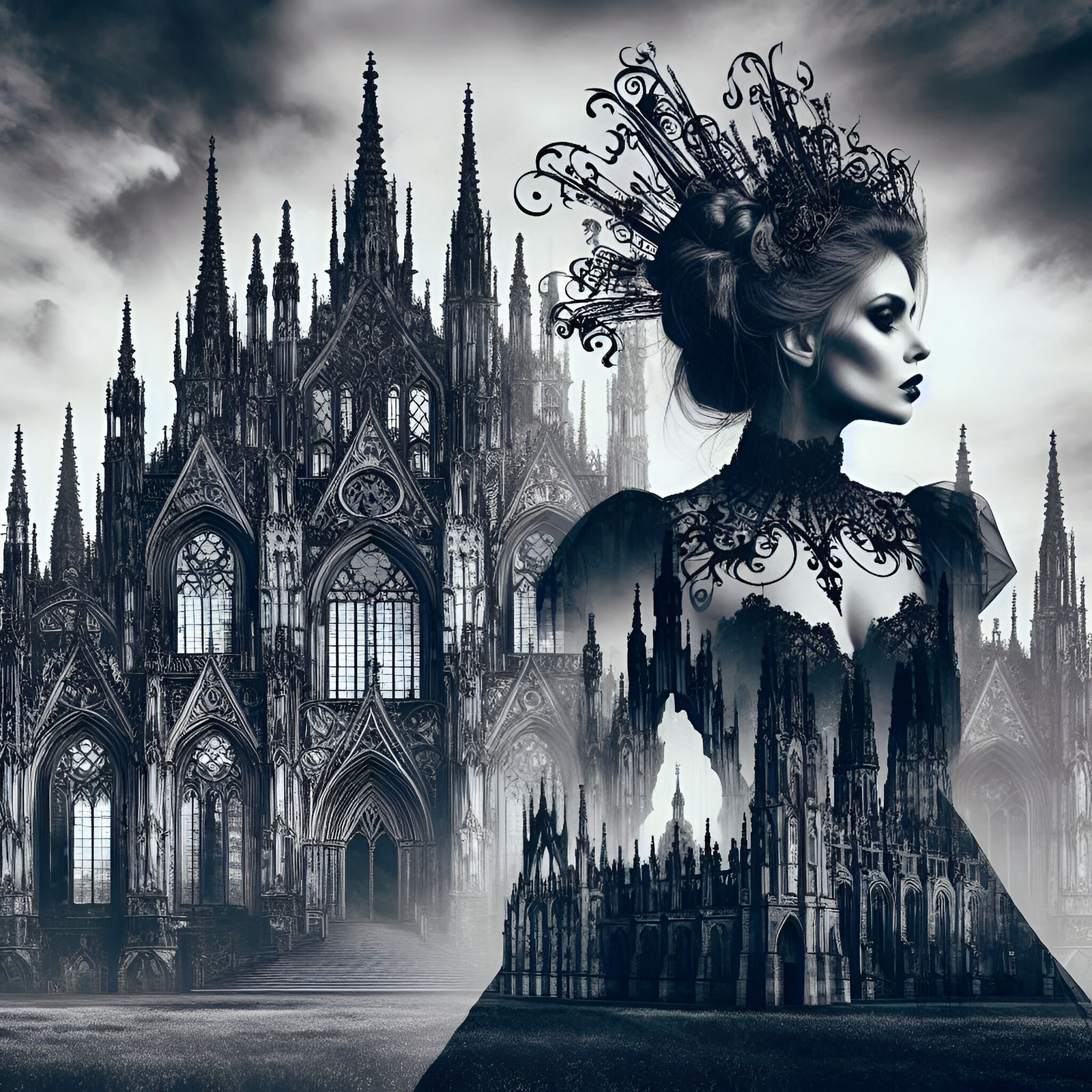 Gothic double expsoure
