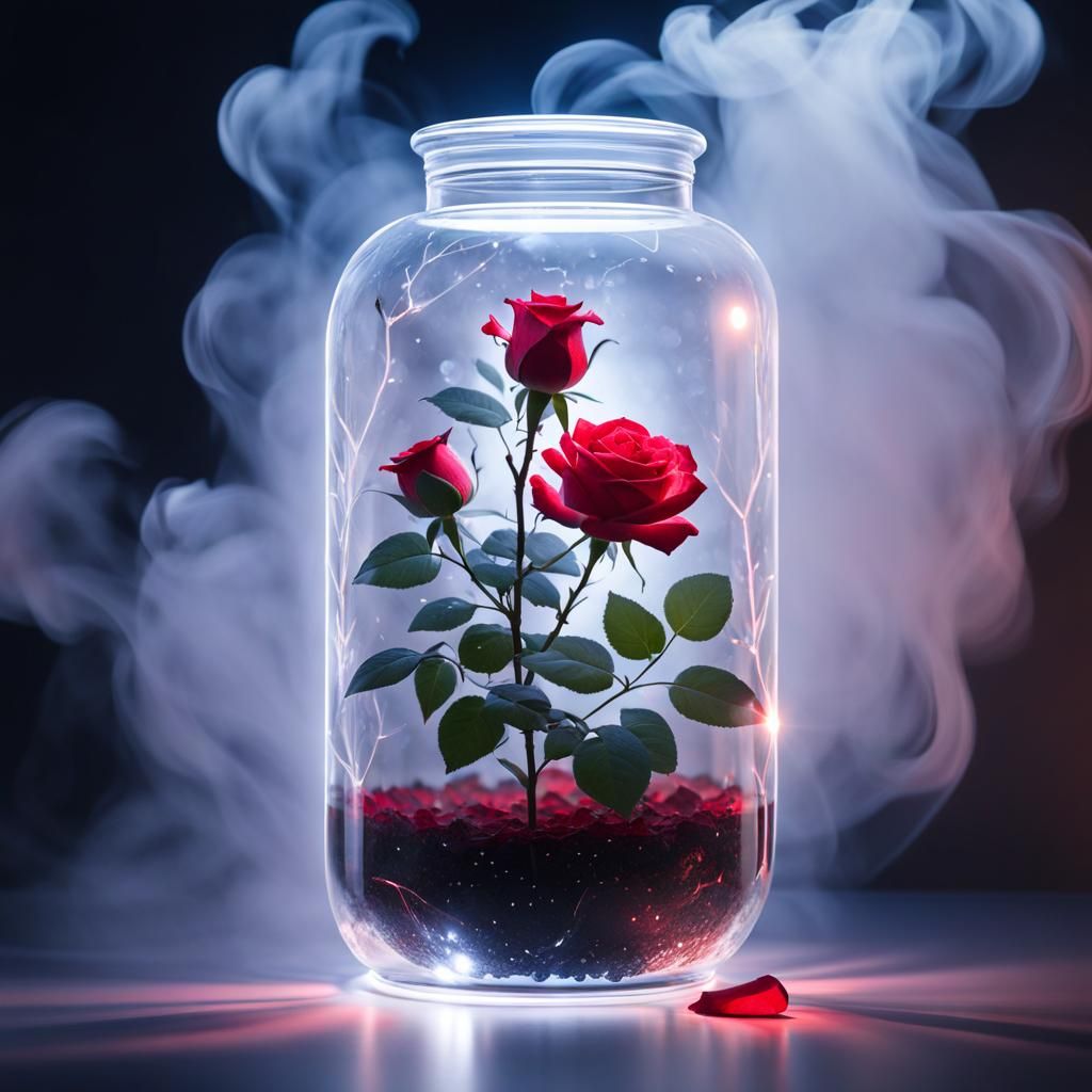 Rose Jar