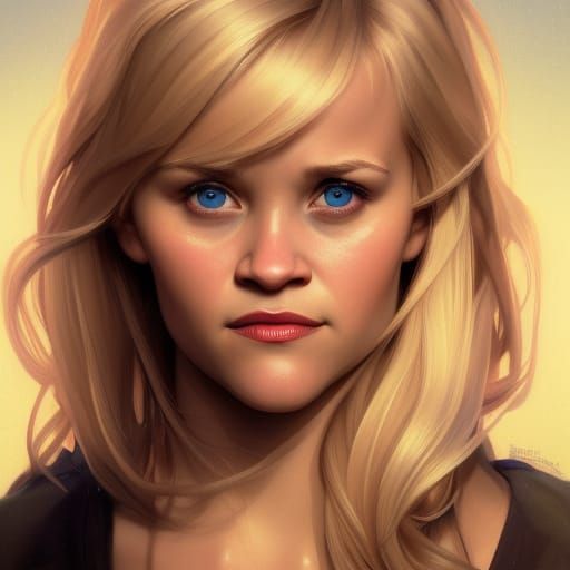 Reese Witherspoon Ai Generated Artwork Nightcafe Creator 