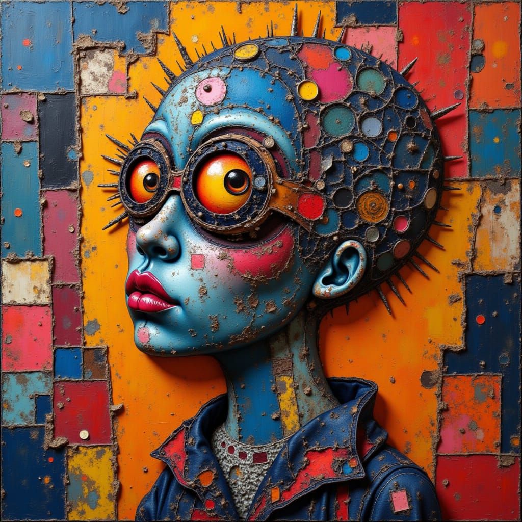 <lora:kak-strangecollage:1.0>collage