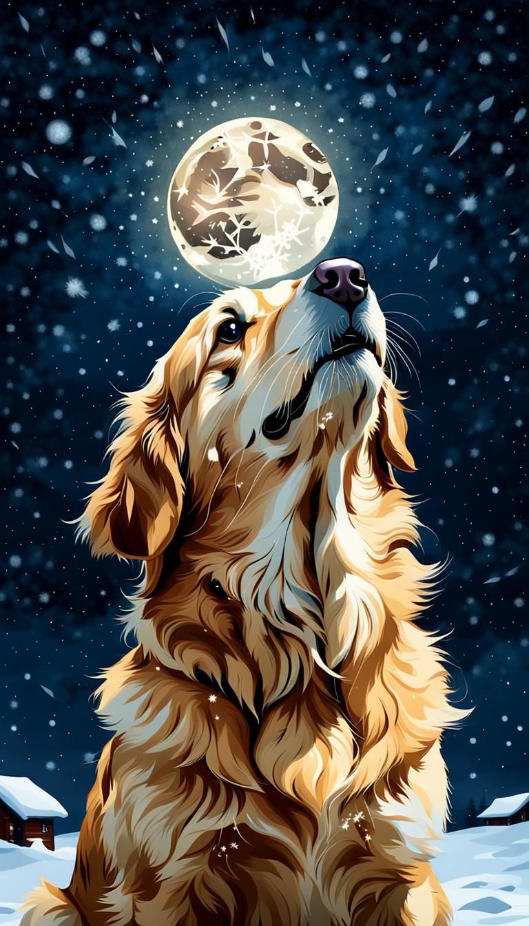 When the moons a ball.  by @Mickey