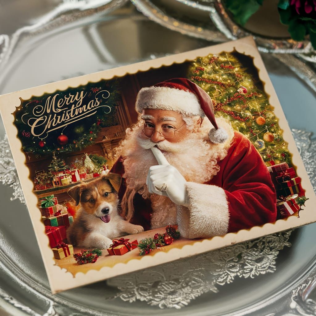 Sending Season's Greetings from the past  by @Lilsilverfish