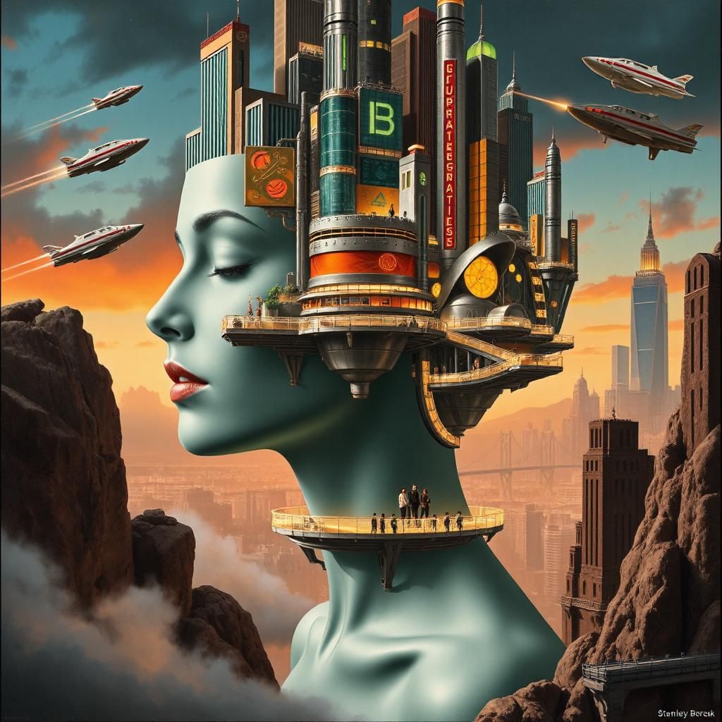 Retro-Futuristic Art Deco