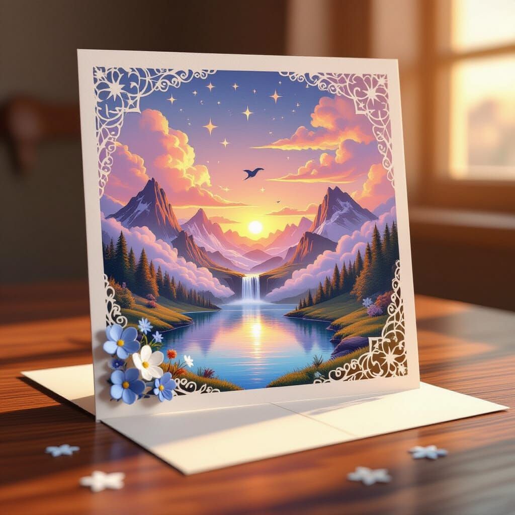 Surreal Landscape Escapes from a Dreamy Postcard