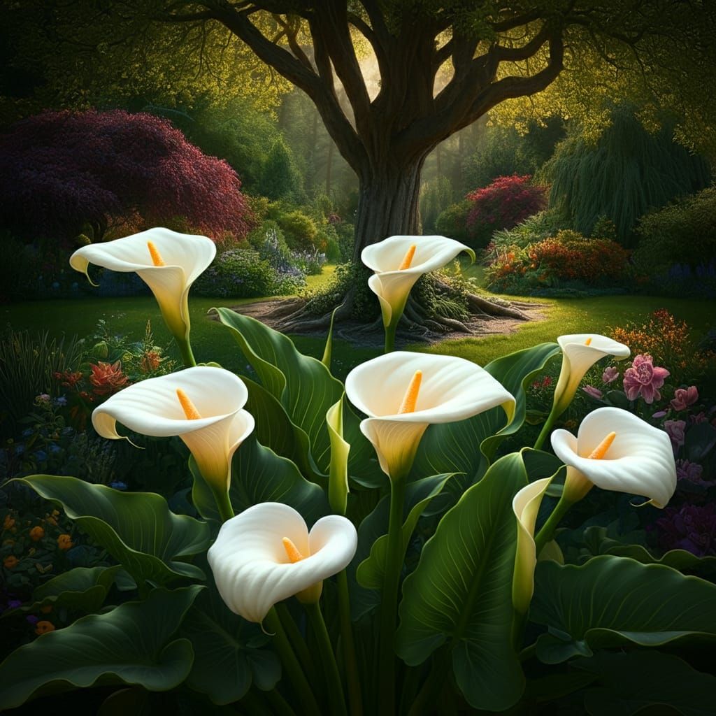 Calla Lily Garden