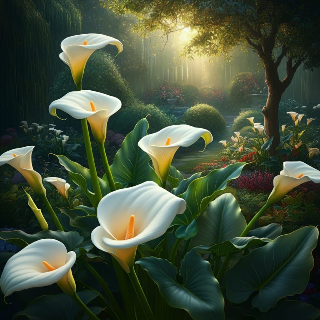 Calla Lily Garden