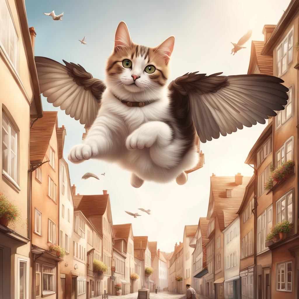 Today the cats are flying low again