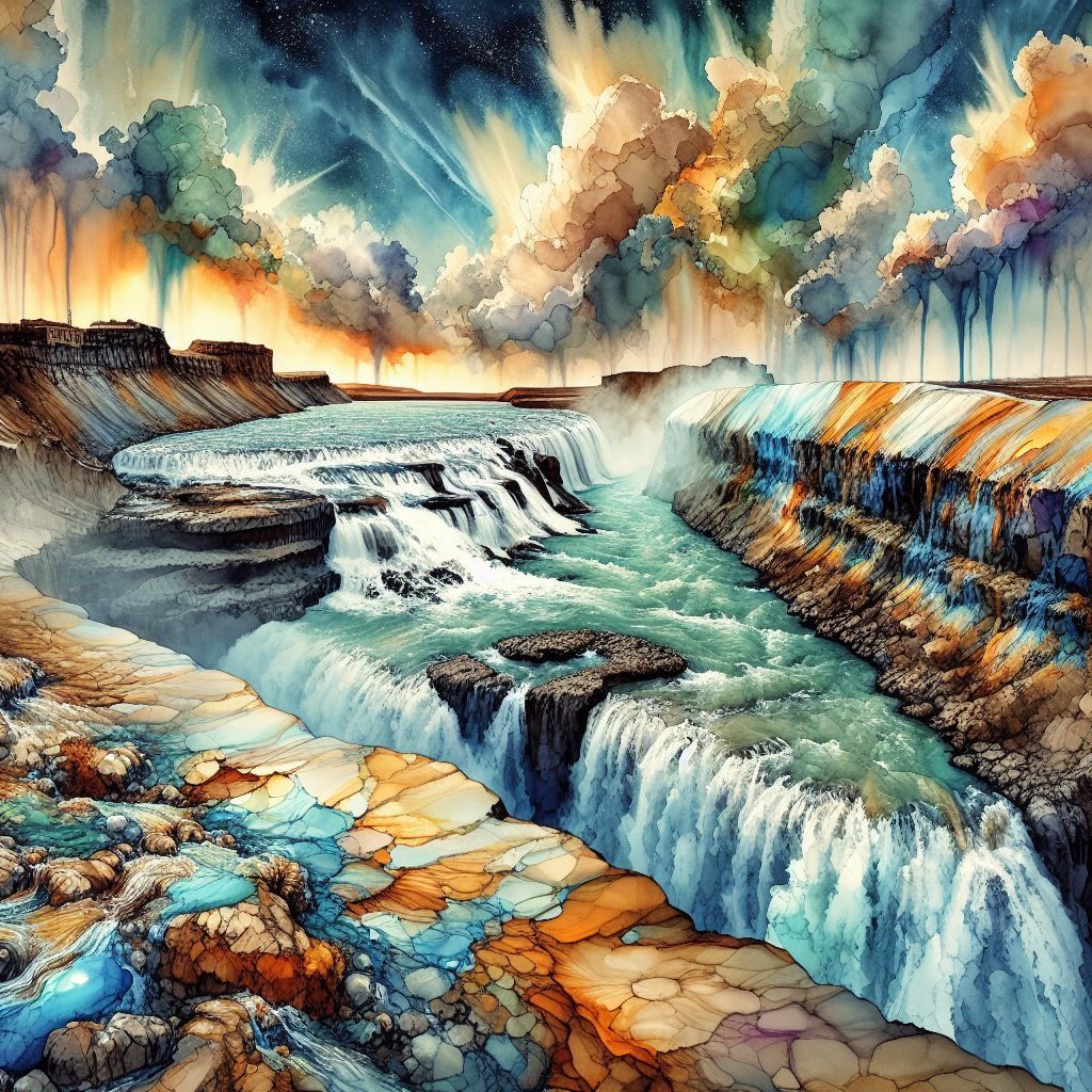 Gullfoss (Golden Falls) Iceland