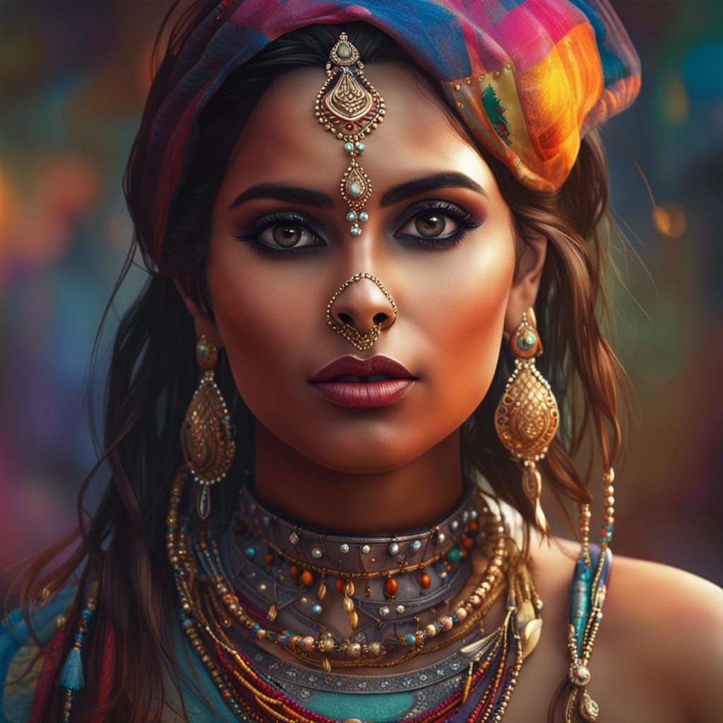 Beautiful lady - AI Generated Artwork - NightCafe Creator