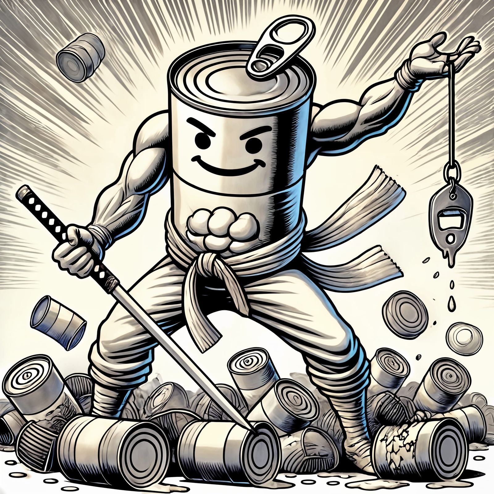 WA NINJA CLAN:  Just literally opened up a can of WHOOP ____.