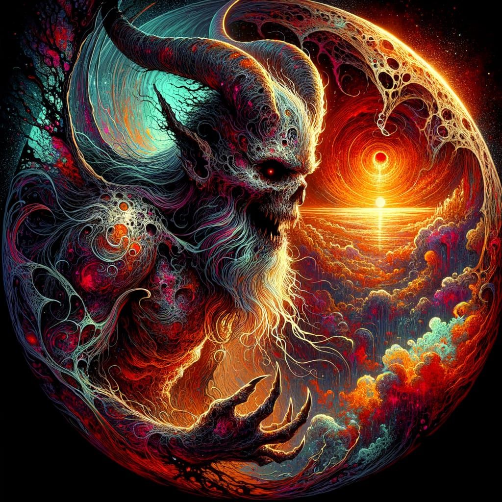 A demon lord who harvests the souls of the damned and scouts...