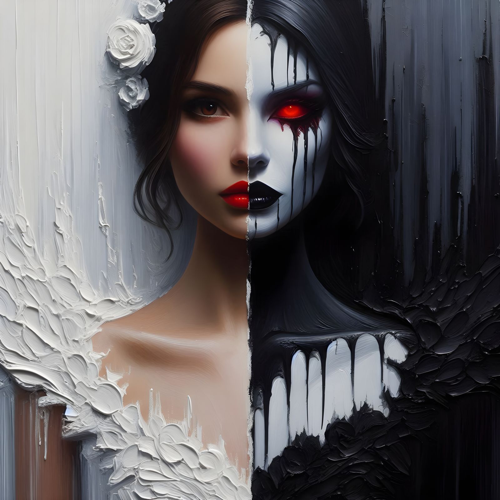 Duality: The innocent and a vampire