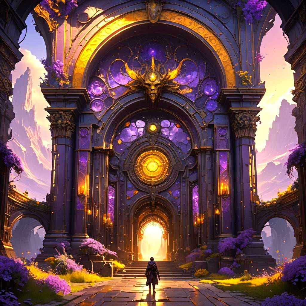 the ultimate gigantic gateway to the unknown beyond.