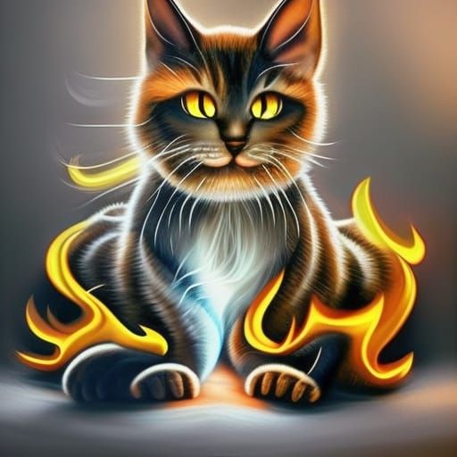 Pyro kitty