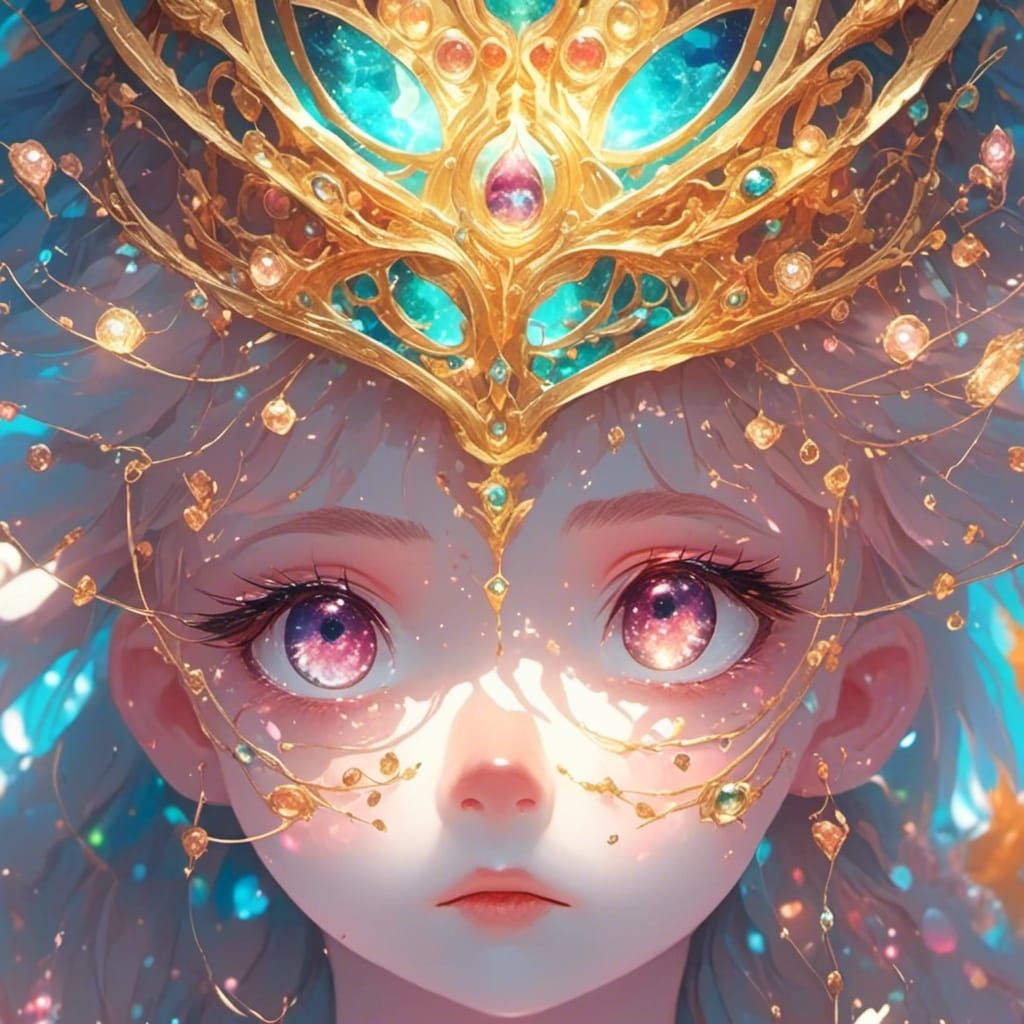 The light dawns at last. Realisation. AI Generated Artwork