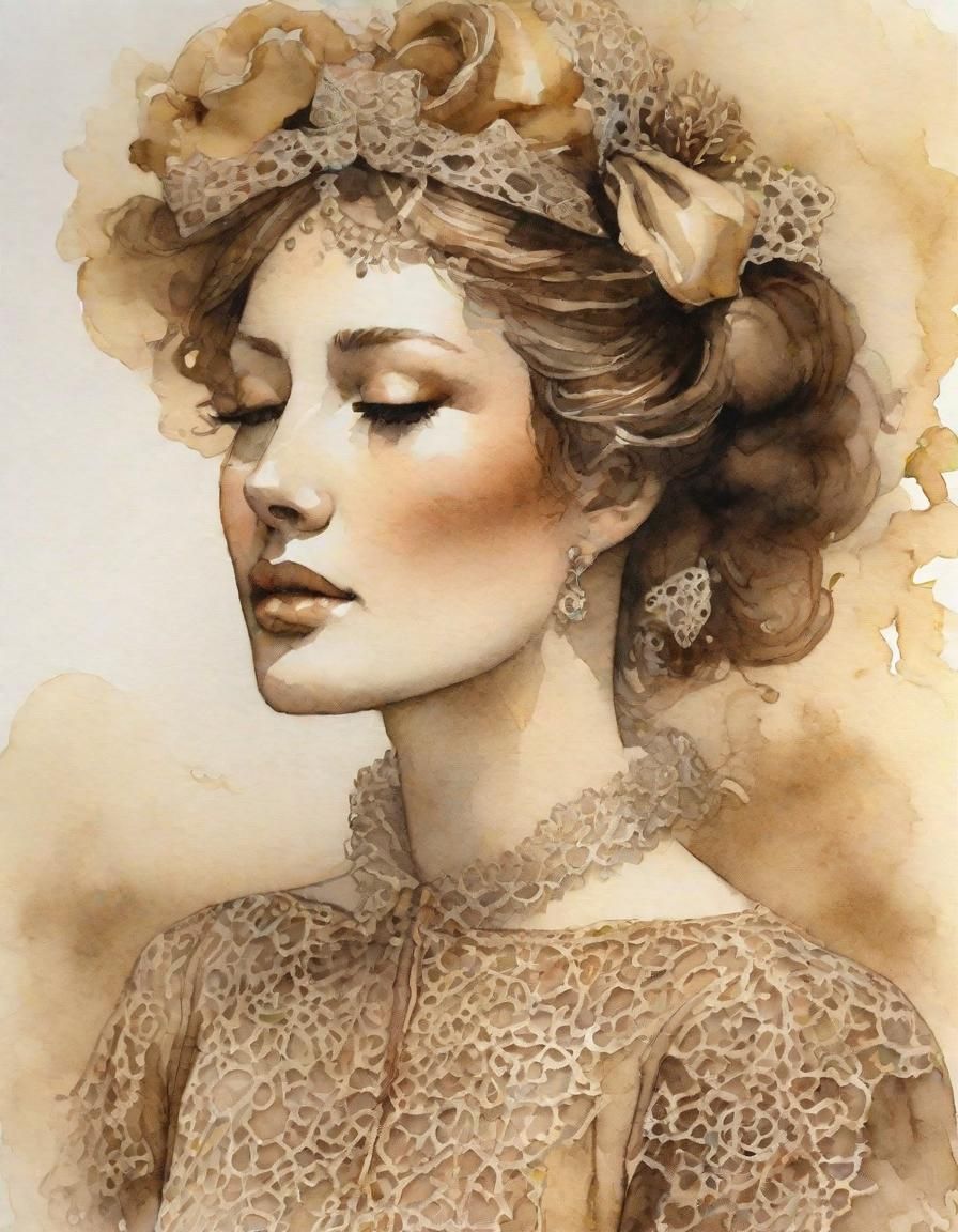 Watercolor portrait