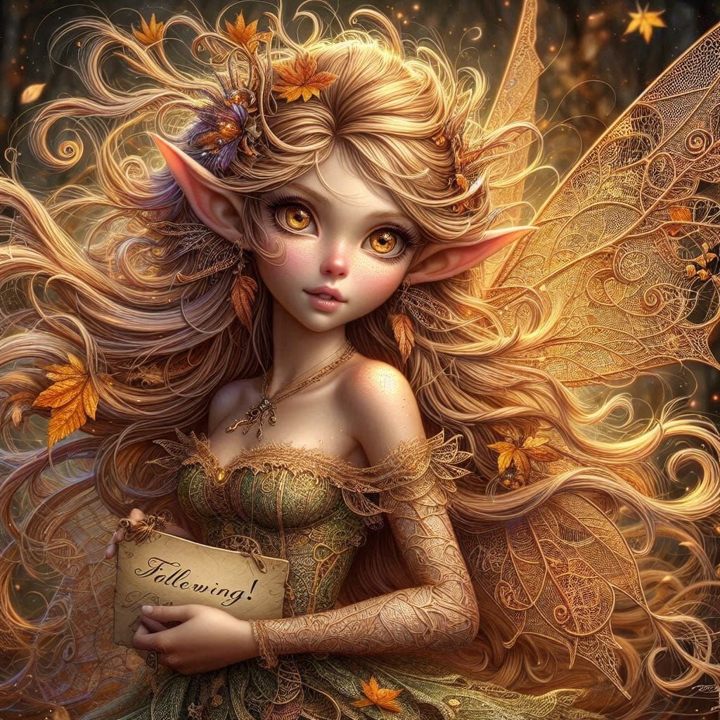 Autumn Pixies- FALL-owing