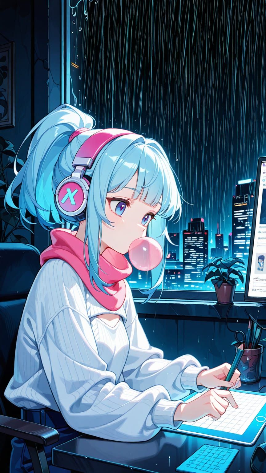 Cybercute LoFi Mood #02  by @EternaSky