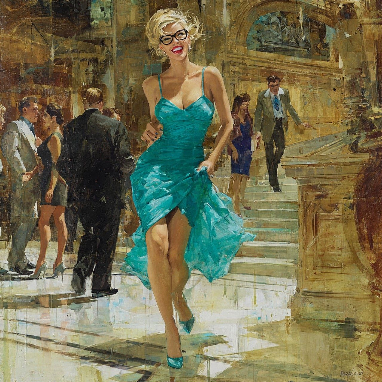 sa·shay sa-ˈshā 1 a : to strut or move about in an ostentatious or conspicuous manner