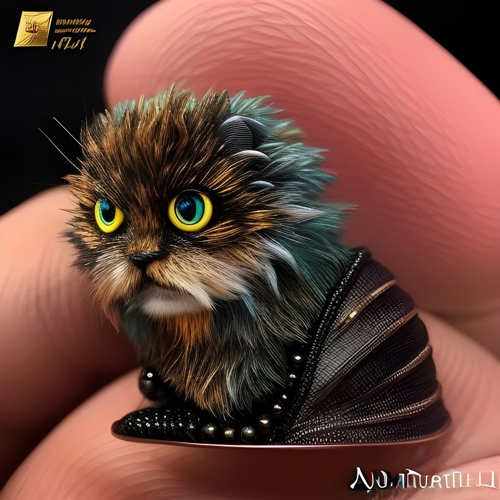 Pocket Kitty AI Generated Artwork NightCafe Creator