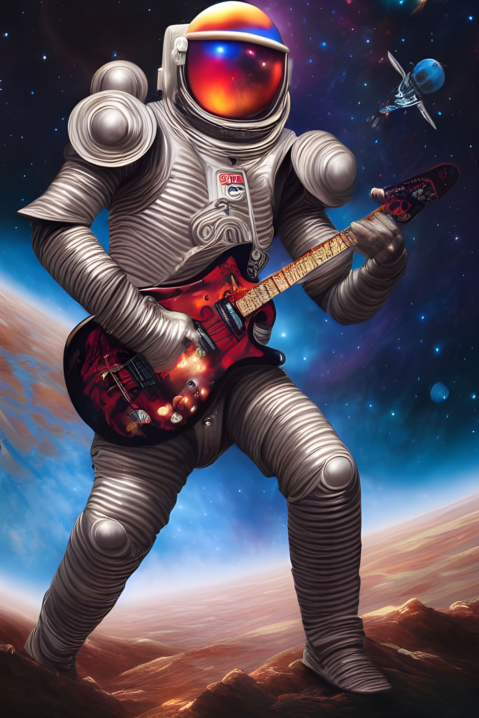 Space Rock Opera  by @rufusdinosaur